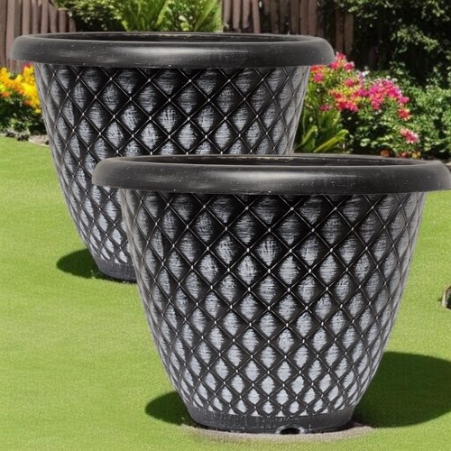 Large silver grey garden - silver,