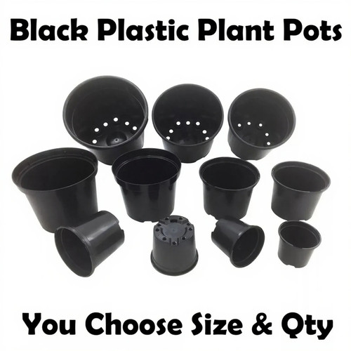 Strong black plastic garden - strong,