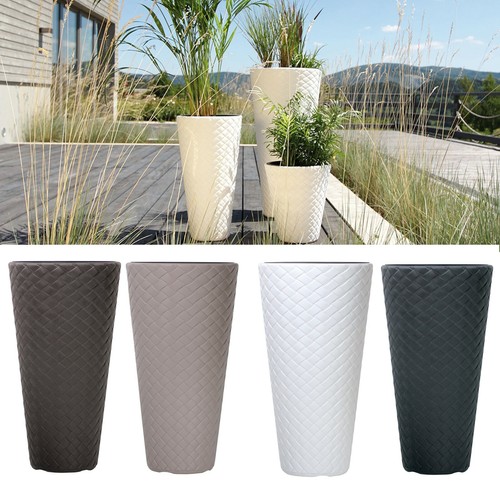 Round rattan weave tall - round, large