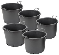 5 x 50 Litre Large Plant Pot